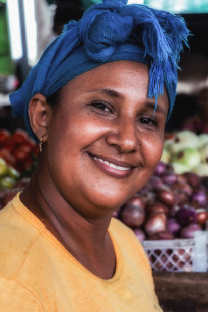 istock Farmer market woman 2184072599