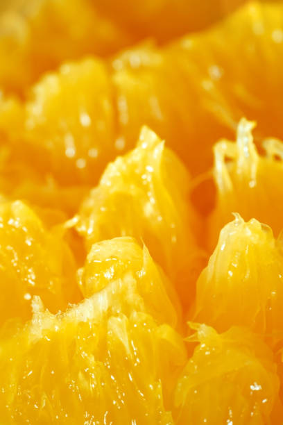 istock Macro shot of ripe orange pulp 2184074232