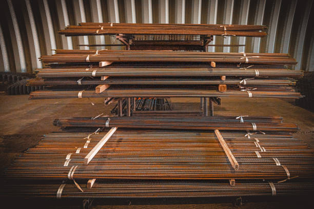 istock Reinforcement stainless steel rods 2184077072