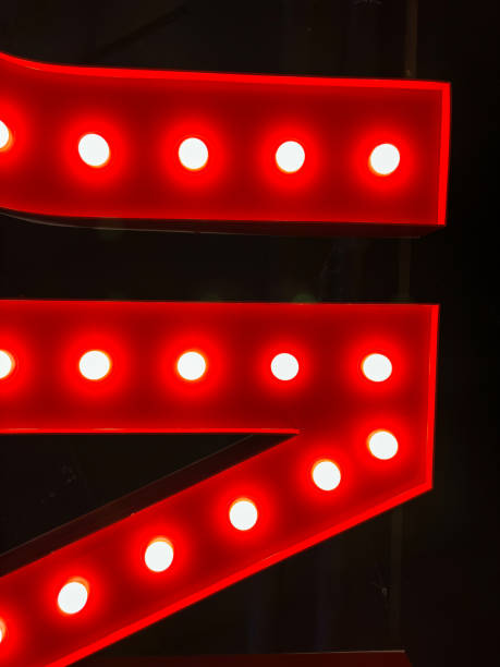 istock A red neon sign with the letters Z and N 2184079424