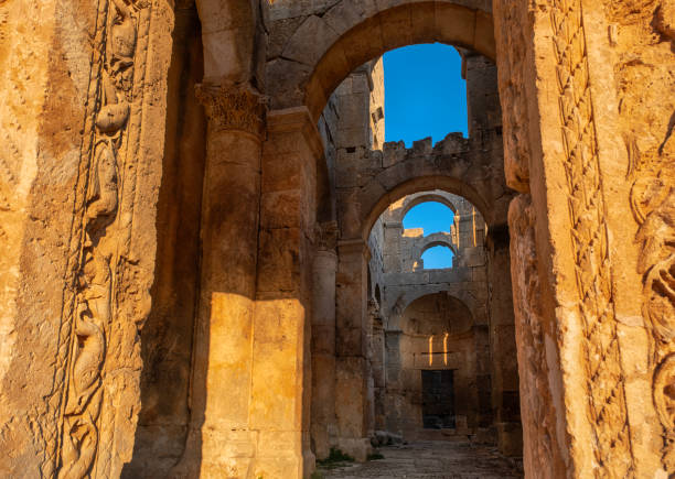 istock Ancient Alahan Monastery, Mut, Mersin, Turkey 2184083305