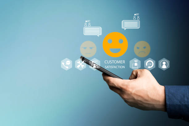 istock Quality and standards in customer service.User satisfaction.Customer service experience and satisfaction survey. 2184083813