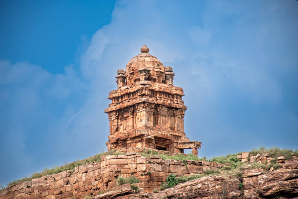 Lower Shivalaya temple on the hill at Badami