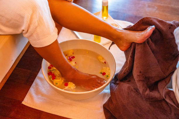 istock Modern Spa and massage room in Maldives resort 2184102771