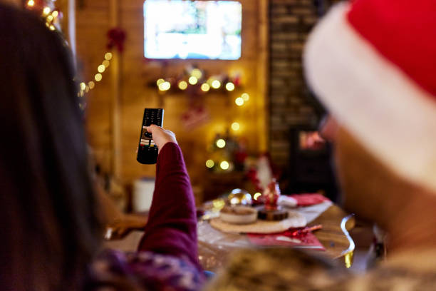 istock Watching a movie on Christmas Eve! 2184107663