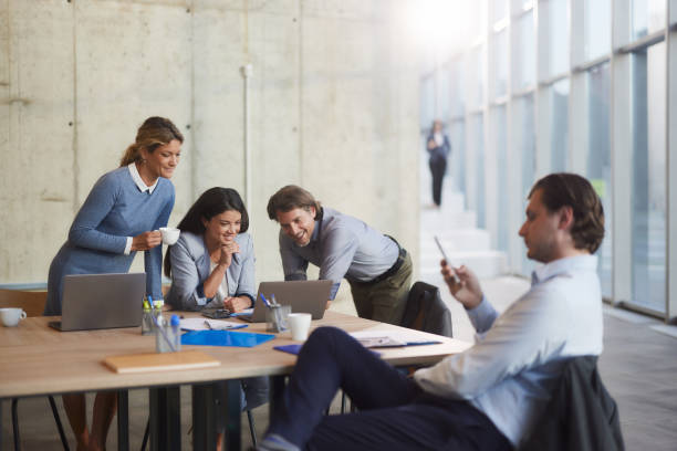 istock Happy entrepreneurs working on a meeting in the office. 2184109294
