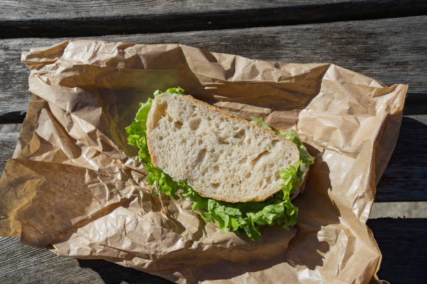 Turkey and Tomato Ciabatta, Salad