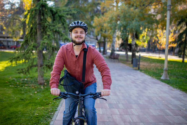 istock Beautiful autumn day for riding bike. 2184110823