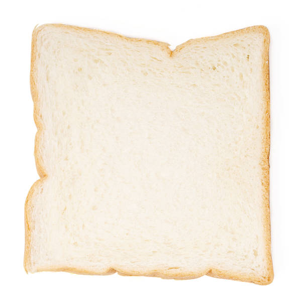 istock Top view delicious whole wheat bread isolated on a white background 2184110871