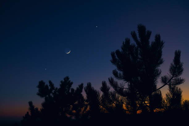 Nearly Full Moon in Mid September, 2024