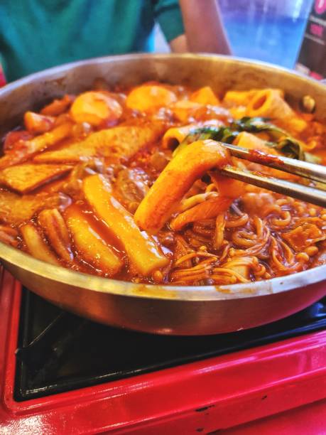 istock Korean hot pot soup and gochujang 2184130308