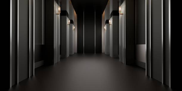 istock Hall, ceiling and wall scenes, luxury background, 3D illustration 2184131616