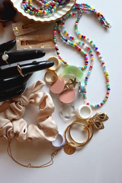 istock Hand Figurine, Various Jewelry And Accessories 2184143920