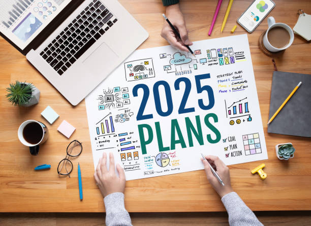 istock 2025 plans and strategy meeting concepts.business creativity and digital work.organization schedule design 2184153620