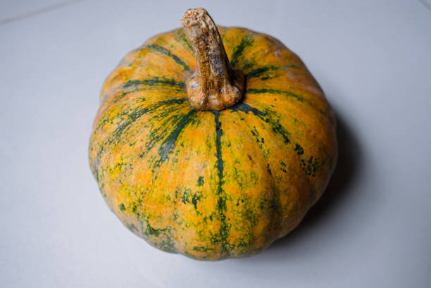 istock Top view of orange pumpkin, selective focus. 2184162360