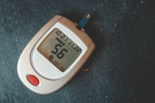 istock Close-up Of Woman Hands Testing High Blood Sugar With Glucometer 2184176987