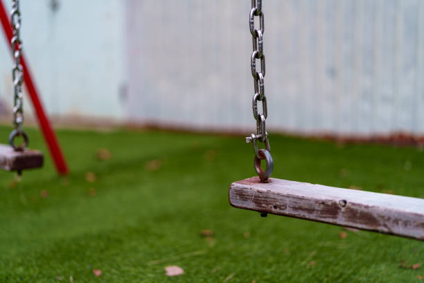 Material for swings built on lawns.