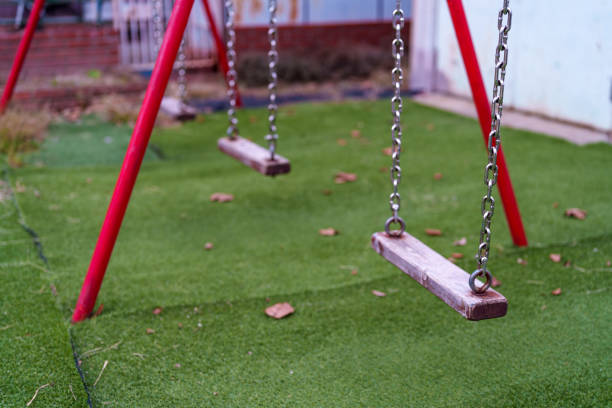 istock Material for swings built on lawns. 2184182240