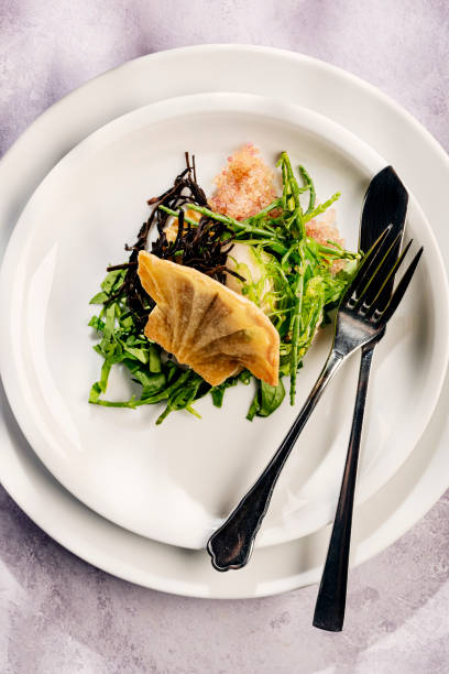 istock Chef Preparing Sea Food Starter 2184182433