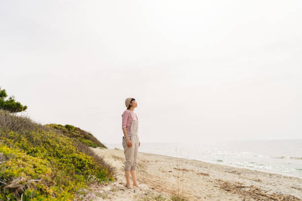 istock Peaceful moments at the beach 2184182981
