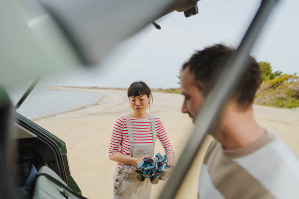 istock Two of us have arrived at the beach 2184185049