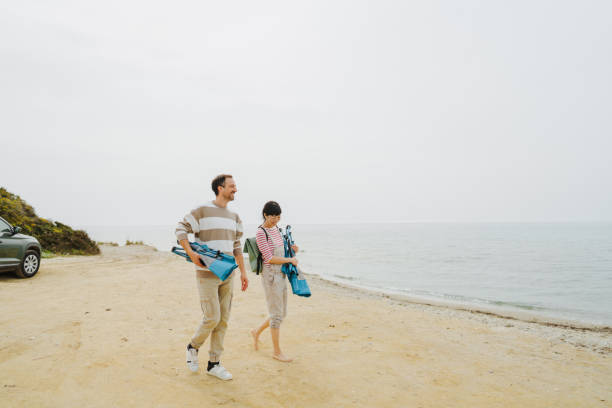 istock Two of us have arrived at the beach 2184185067