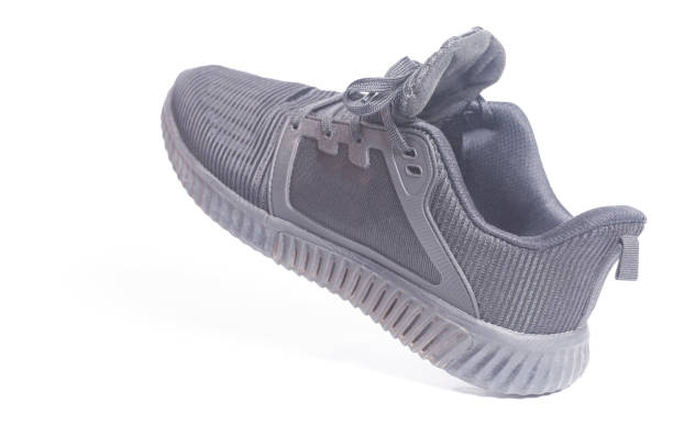 Running shoes in blue. Running shoes with an amortizing sole.