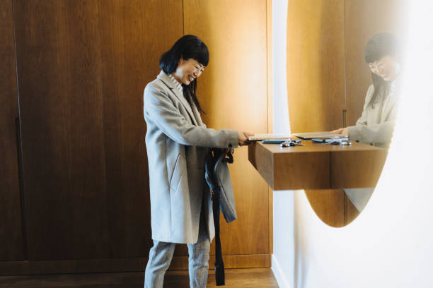 istock Businesswoman preparing for job 2184189411