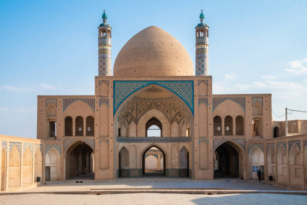 istock An ancient Agha Bozorg Mosque with a stunning dome, Kashan, Iran 2184191228