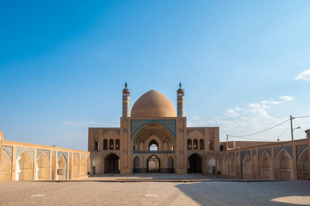 istock An ancient Agha Bozorg Mosque with a stunning dome, Kashan, Iran 2184191376