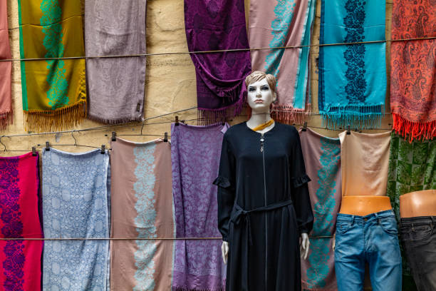 Clothes for sale with mannequin
