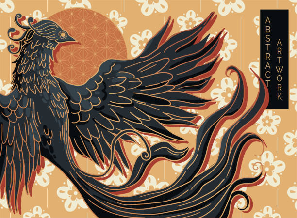 80+ Chinese Phoenix Vector Stock Illustrations, Royalty-Free