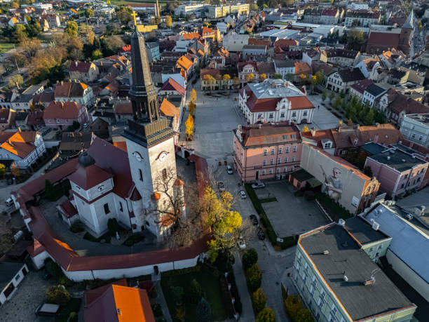 istock Architecture of Jarocin old town, Poland 2184197127