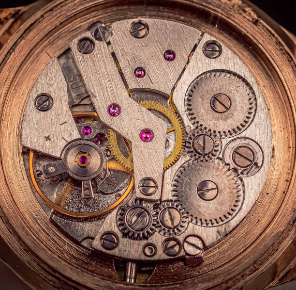 detail of clockwork