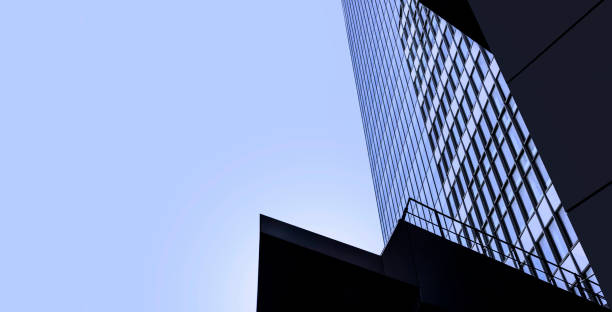 istock A Modern Architectural Structure Stands Majestically Against a Clear Blue Sky Above 2184204668