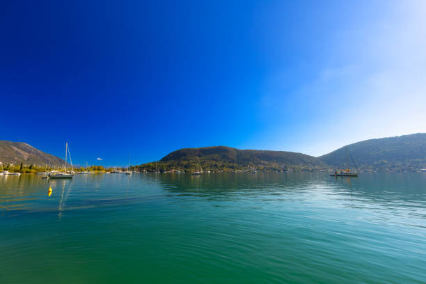 istock Summer landscape overlooking the bay and Marina 2184204734
