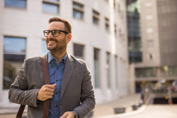 istock Businessman on his way to work 2184210733