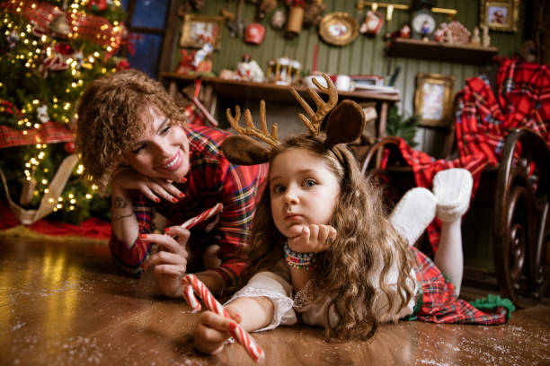 istock Waiting for the Santa Claus at home 2184214403