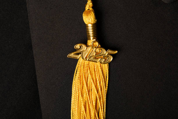 istock Close Up of 2025 Graduation Charm 2184214404