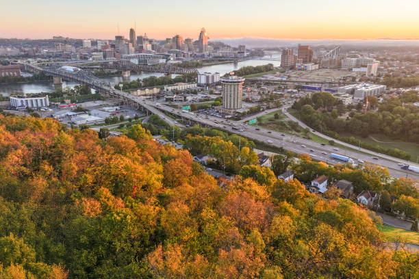 istock Cincinnati in the Morning Autumn Glow, Ohio 2184215270