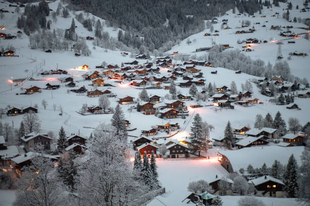 istock Winter Wonderland in Switzerland 2184215364