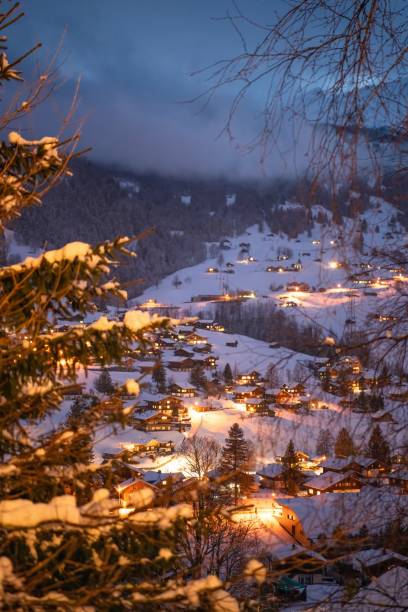 istock Winter Wonderland in Switzerland 2184216179