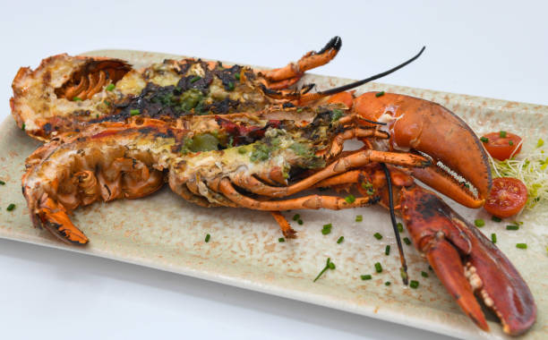 istock A grilled lobster cut in half 2184219950