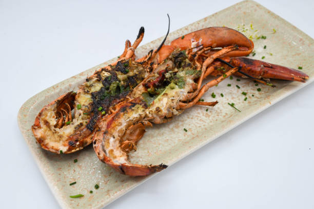 istock A grilled lobster cut in half 2184219955
