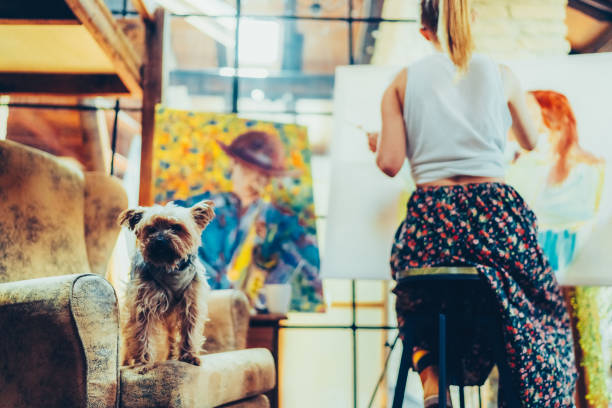 istock Artist painting 2184221180