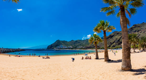 istock Playa de Las Teresitas beach, Tenerife, Spain, Canary Islands 2184222748