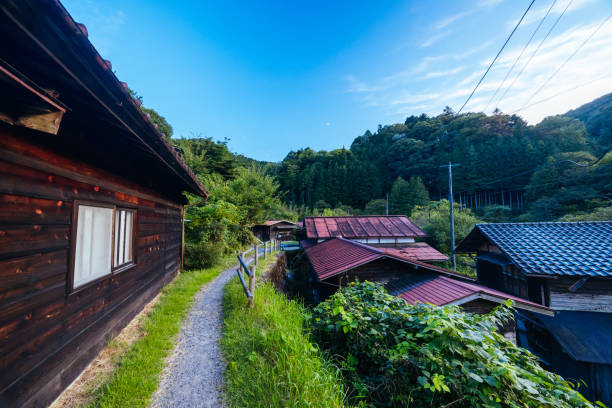 istock Nakasendo Trail Landscape in Japan 2184223311