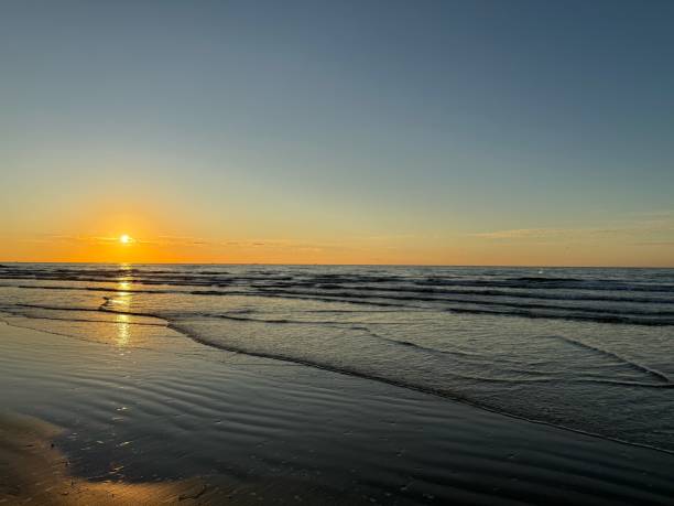 istock Galveston Island Sunrise at Dawn in October 2184223318