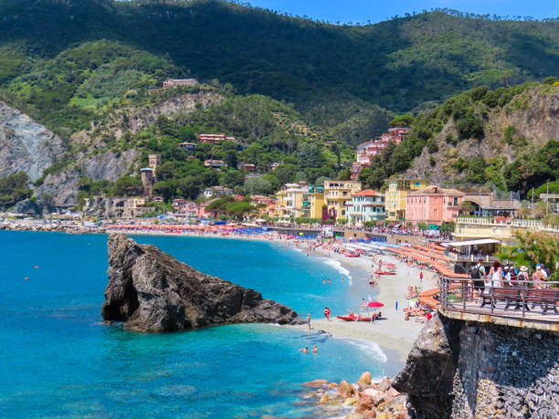 One of the beautiful cities of Cinque Terre Italy Beach