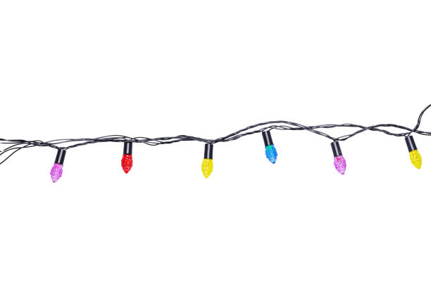 istock String of christmas lights isolated on white background With clipping path 2184229665